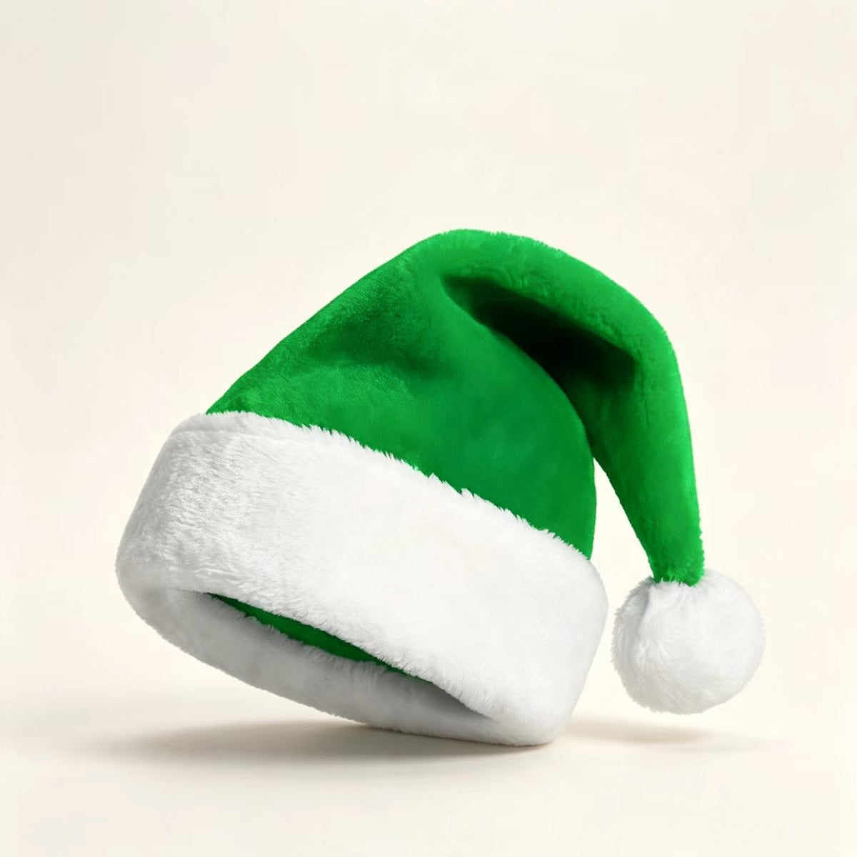 Bonnet de Noël brodé – Vert