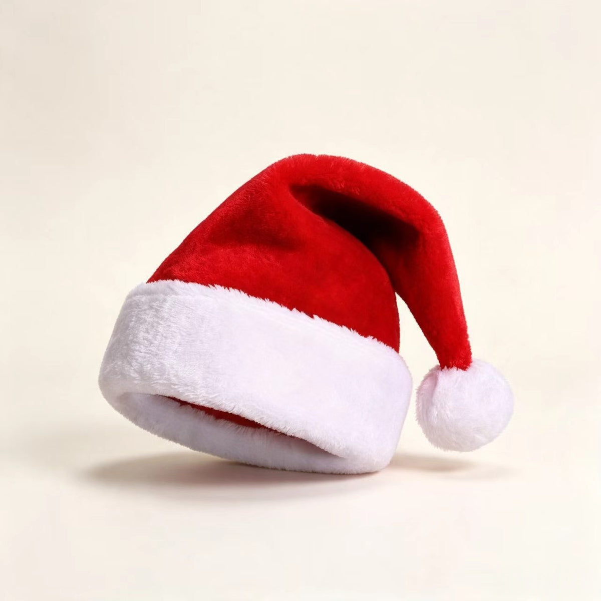 Bonnet de Noël brodé – Rouge
