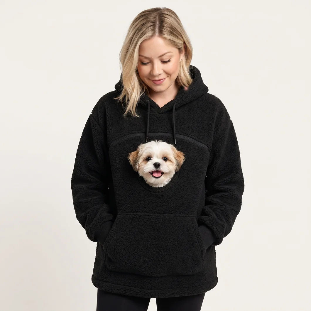 Sweat à capuche chaud – Noir
