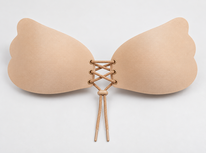 Bloodnew – Soutien-gorge adhésif sans bretelles push-up – Invisible – Nude – hero