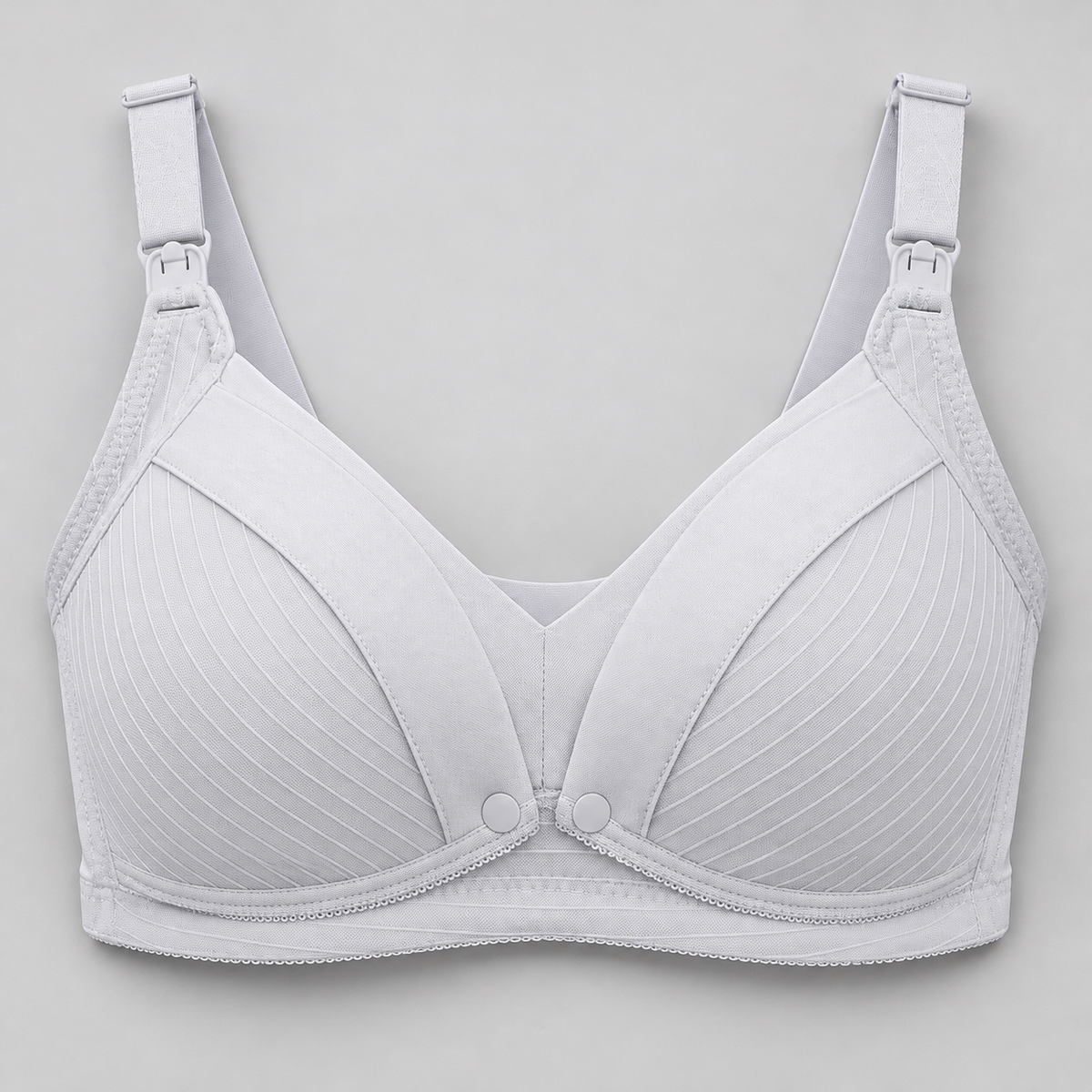 Bloodnew – Soutien-gorge d'allaitement confort – Gris clair – hero