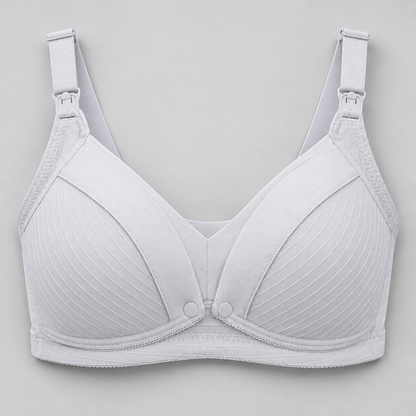 Bloodnew – Soutien-gorge d'allaitement confort – Gris clair – hero