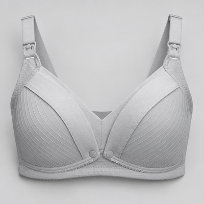 Bloodnew – Soutien-gorge d'allaitement confort – Gris – hero