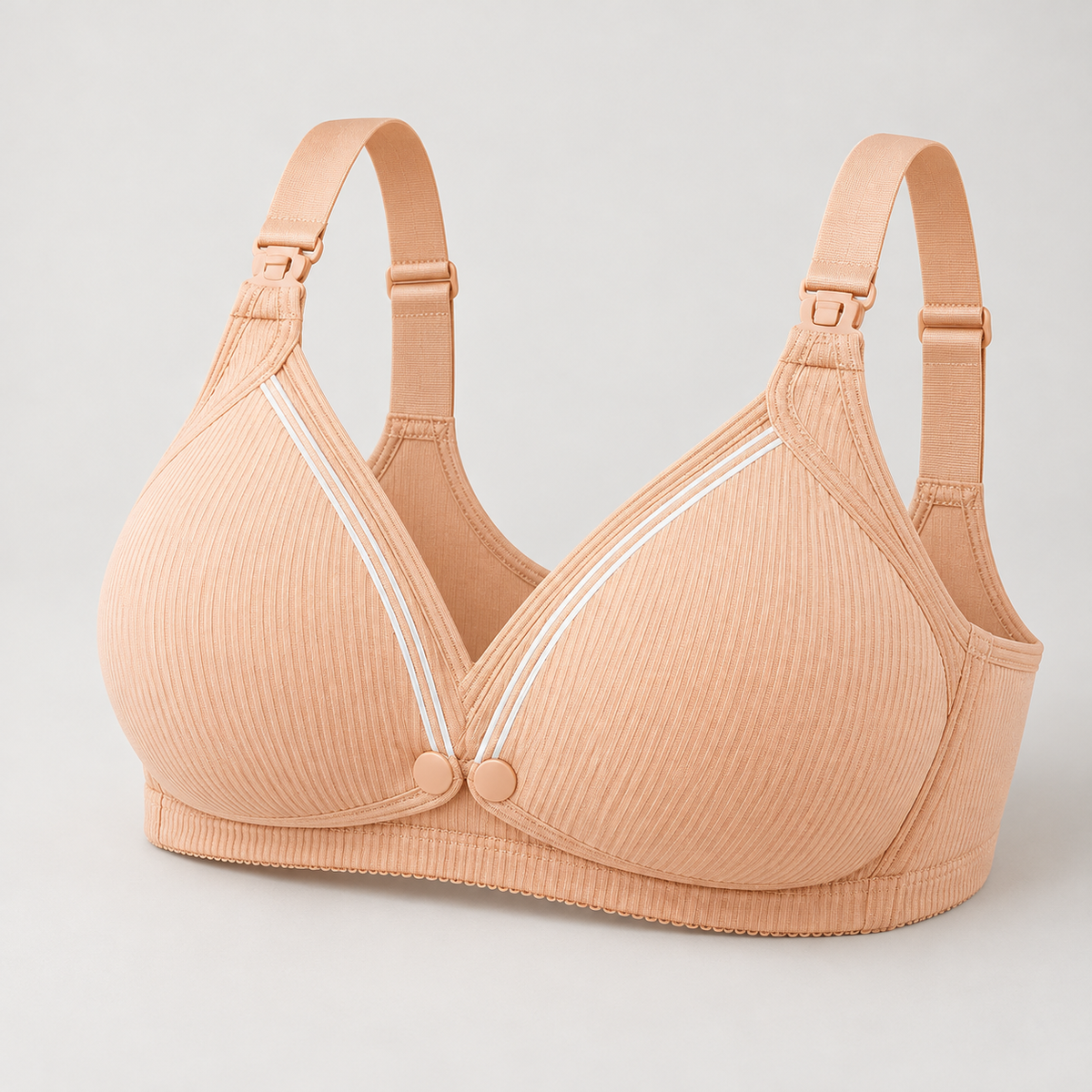 Bloodnew – Soutien-gorge d'allaitement confort – Nude – detail