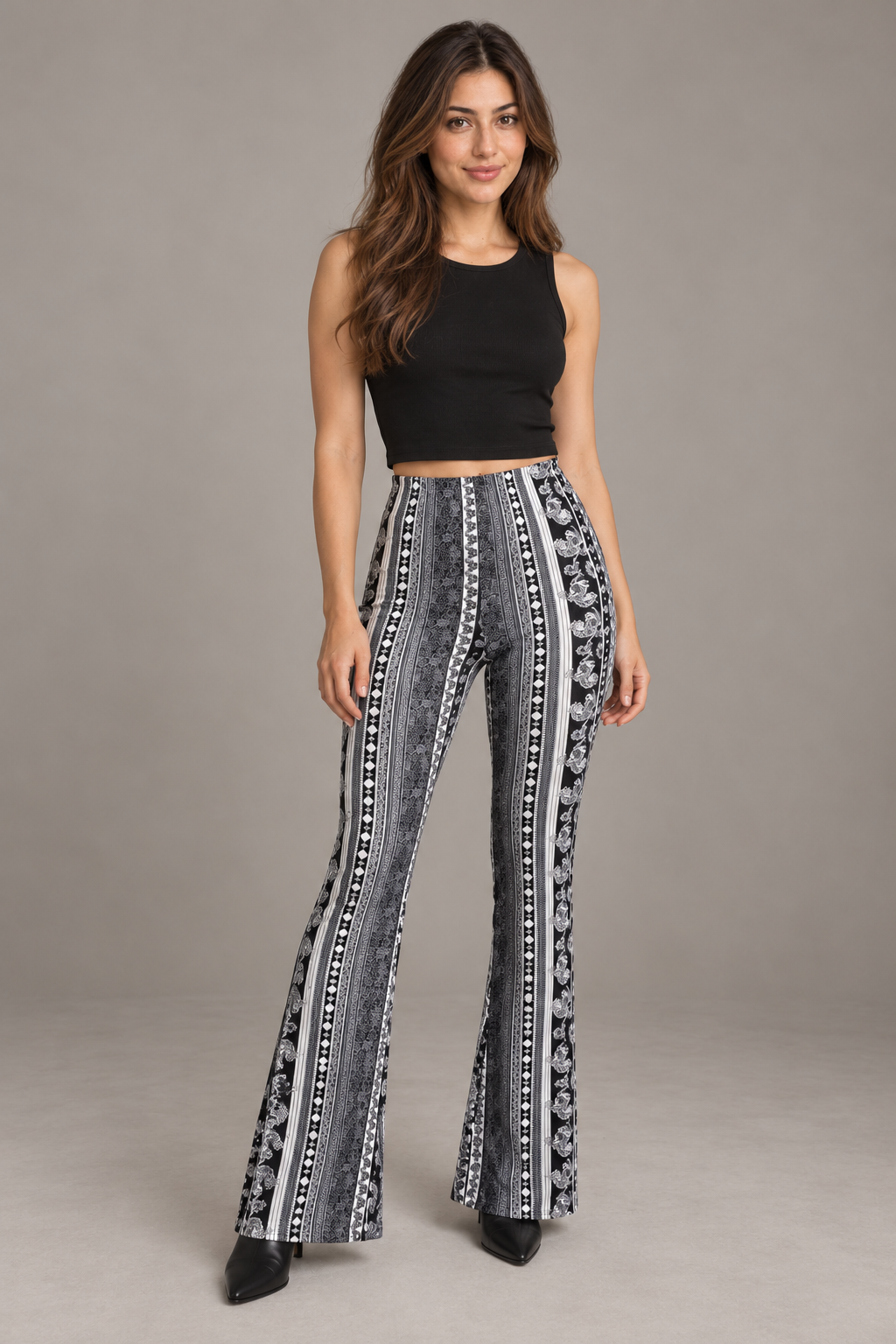 Bloodnew – Legging imprimé taille haute – Noir – full