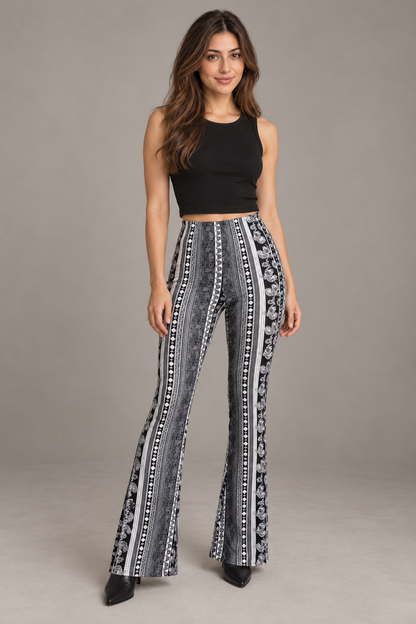 Bloodnew – Legging imprimé taille haute – Noir – full