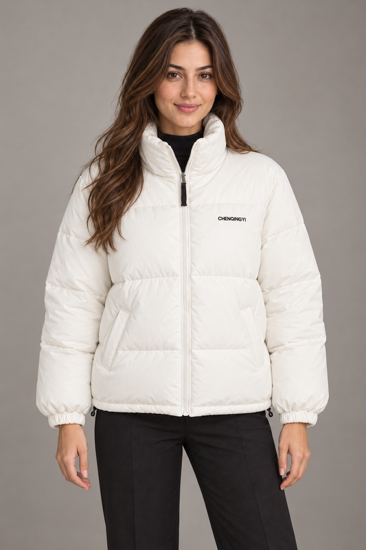 Bloodnew – Doudoune Coupe-Vent – Blanc – modèle – close – Njm6OO