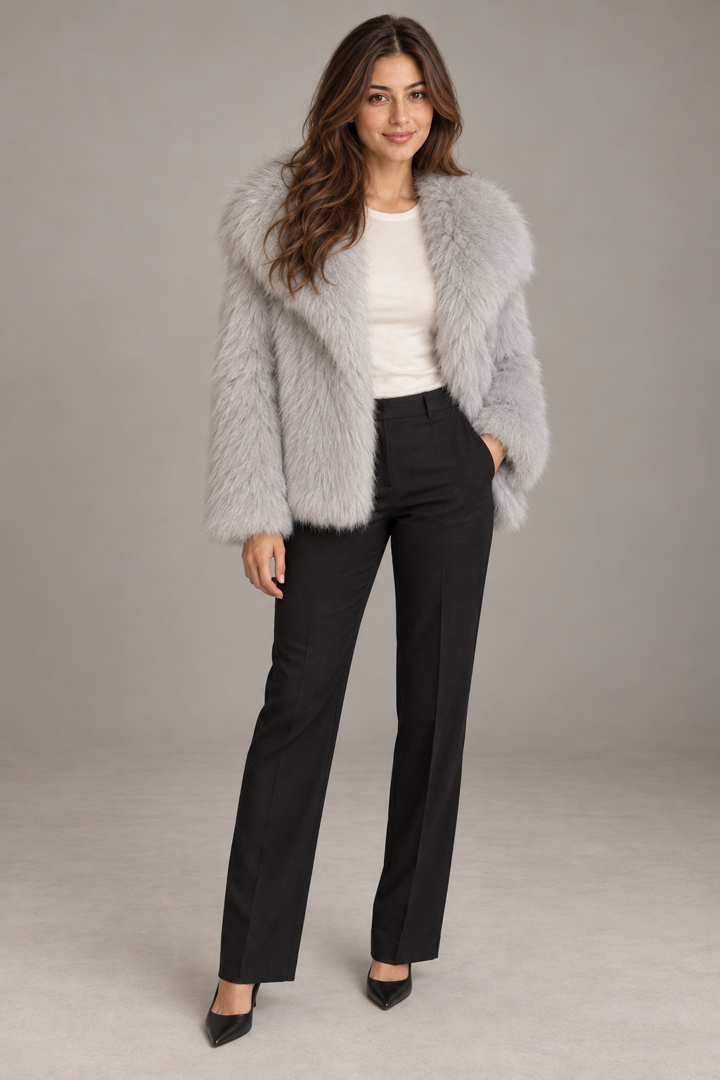 Bloodnew – Fourrure – Gris clair – full
